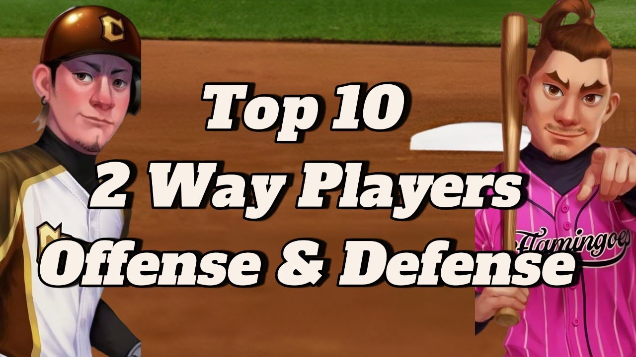 🔥 Baseball Clash – 10 лучших игроков двусторонней игры (нападение + защита!) 🔥