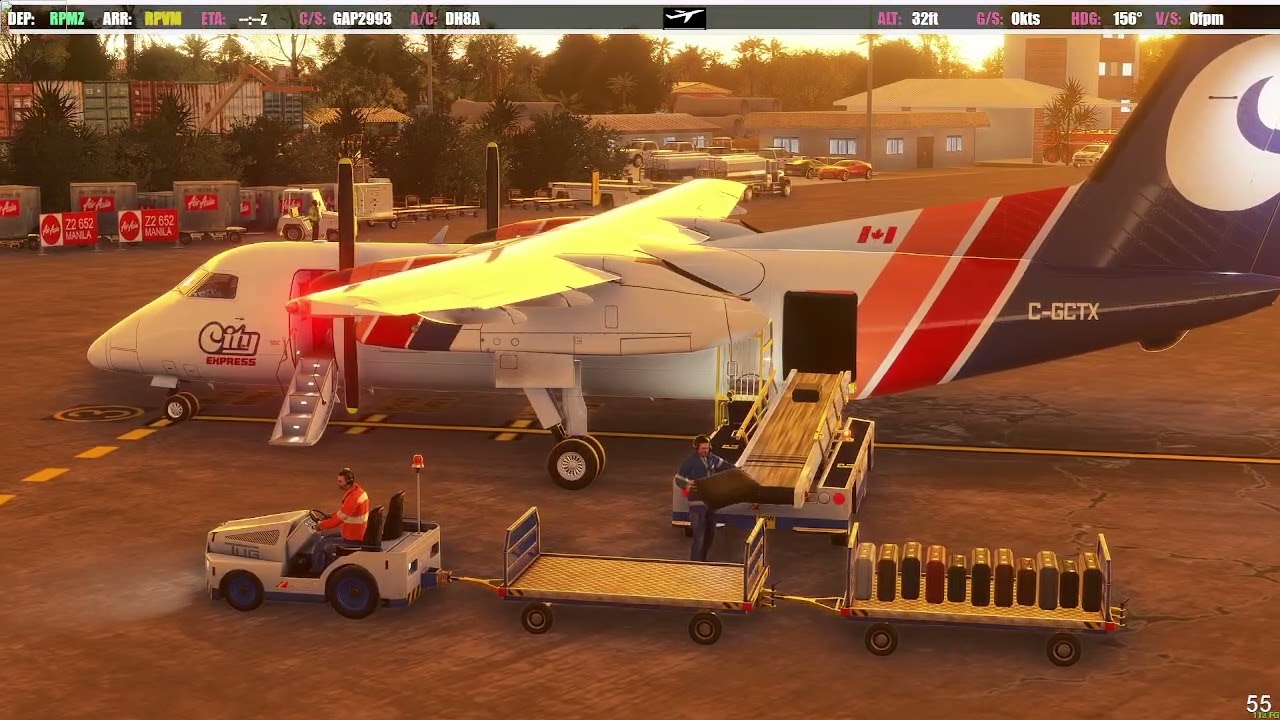Dash 8100   Zamboanga Cebu RPMZ RPVM MSFS 2024