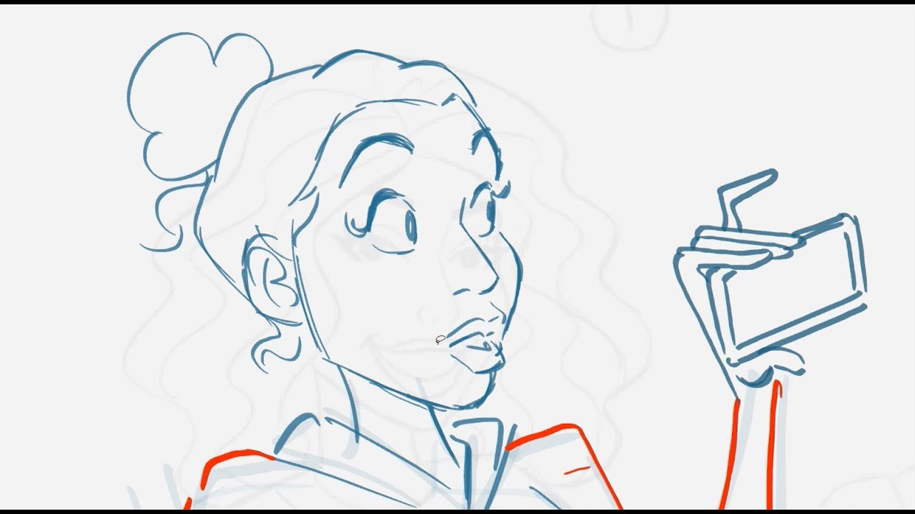 HOW I DRAW AND ANIMATE: Liza Koshy From Scooby-Doo And Guess Who 
