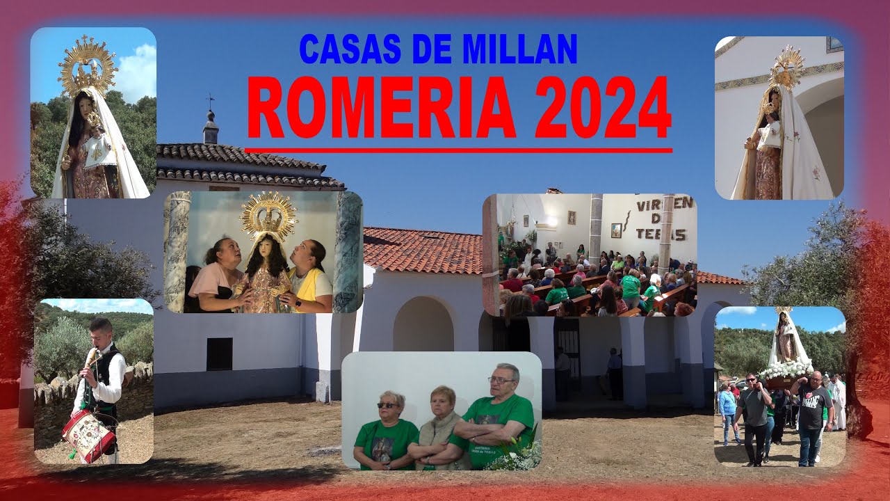 CASAS DE MILLAN. ROMERIA 2024.