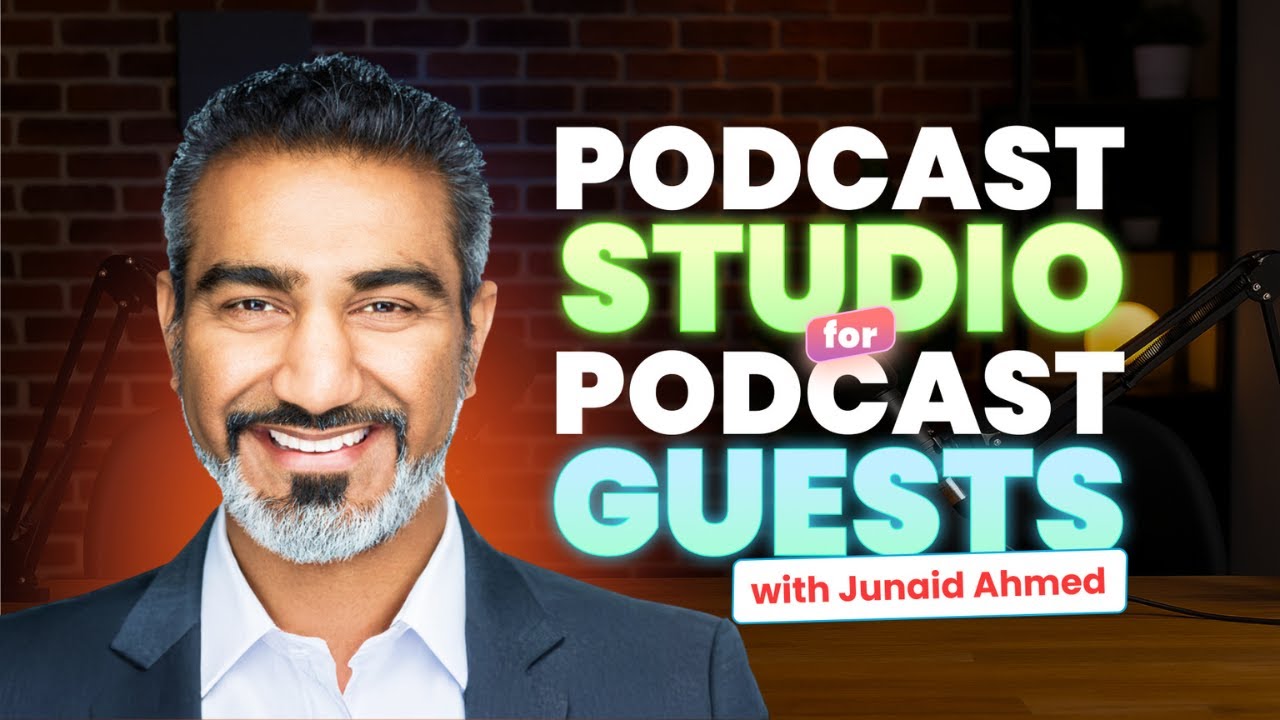 Podcast Guesting Studio Setup That Makes You Stand Out w/ Junaid Ahmed