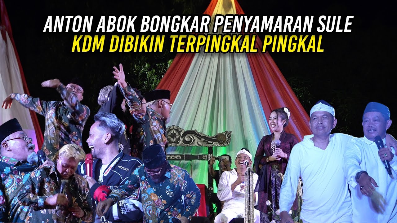 NGAKAK | PENYAMARAN SULE DIBONGKAR ANTON ABOK | KDM DIBIKIN TERPINGKAL PINGKAL