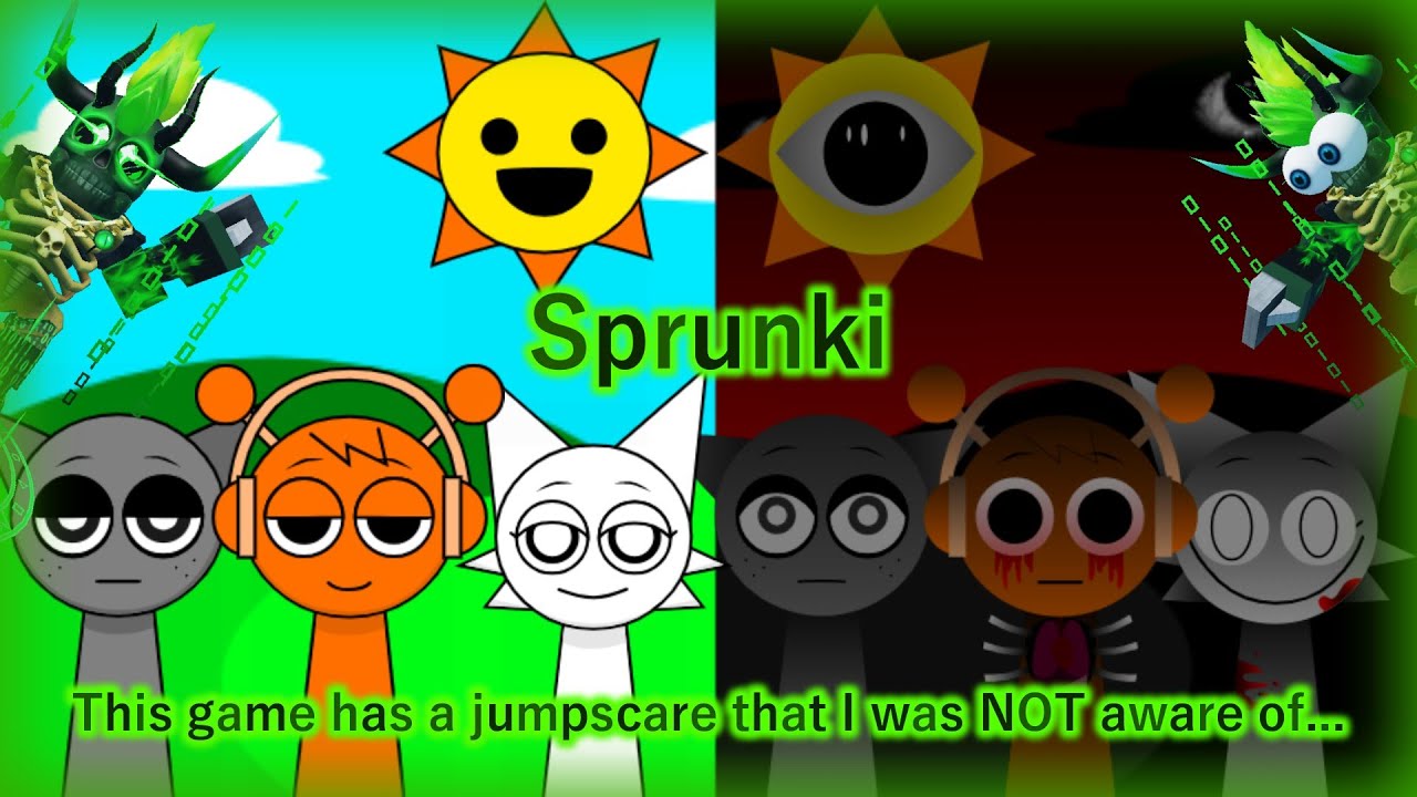 This game has a horror side that I was NOT AWARE OF! [SPRUNKI]