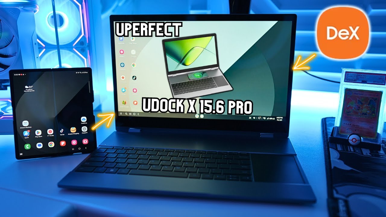 Лучший опыт работы с Samsung Dex? Обзор беспроводного монитора UPERFECT UDock X 15.6 Pro