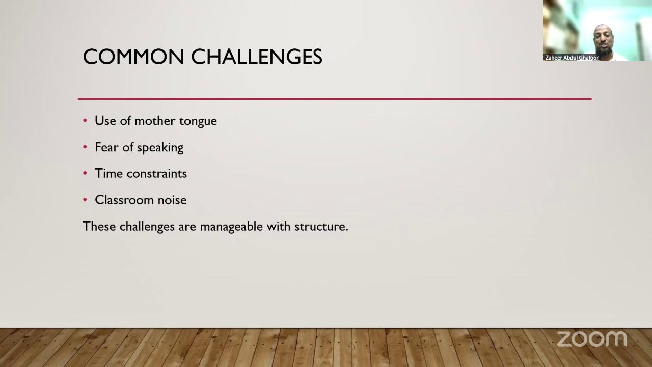From a Watching to Speaking: Turning Cartoons into Interactive Speaking Activities by  Dr. Y A. Zahe