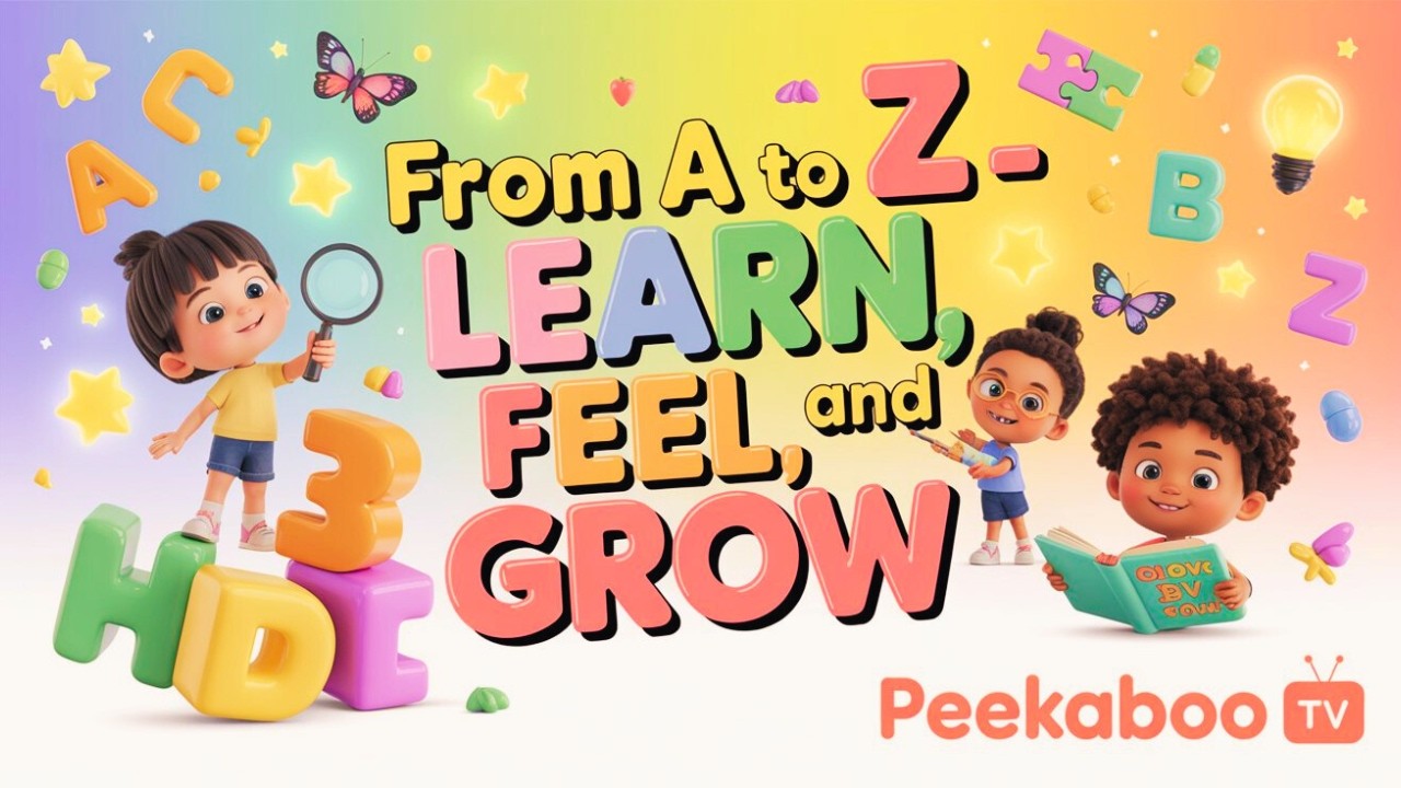 From A to Z – Learn, Feel, and Grow with Peekaboo TV! 