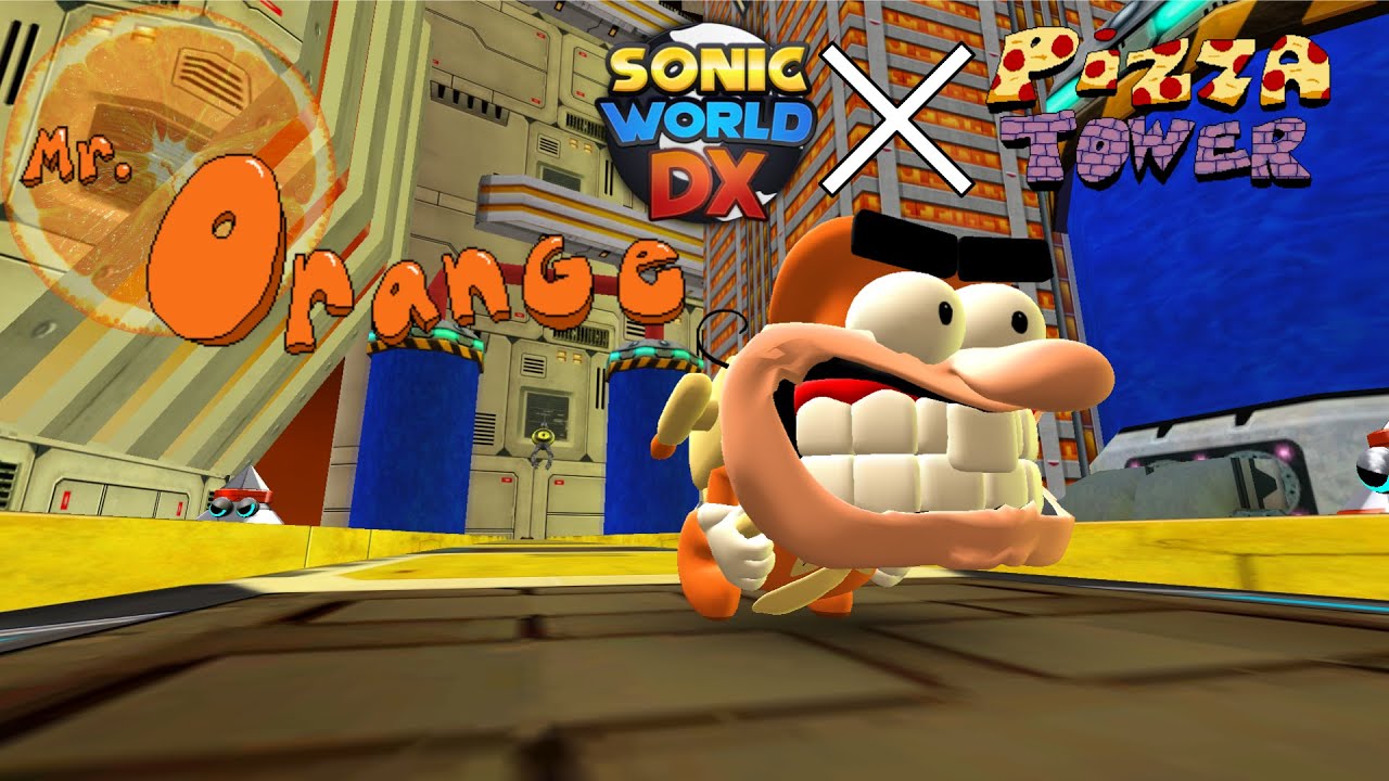 Sonic World DX - Трейлер мода Mr. Orange
