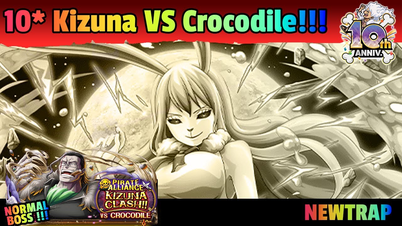 【OPTC】Kizuna Vs. Crocodile ☆10 Lvl 31+ | No New Unit FC Vivi | OPTC Indonesia【トレクル】
