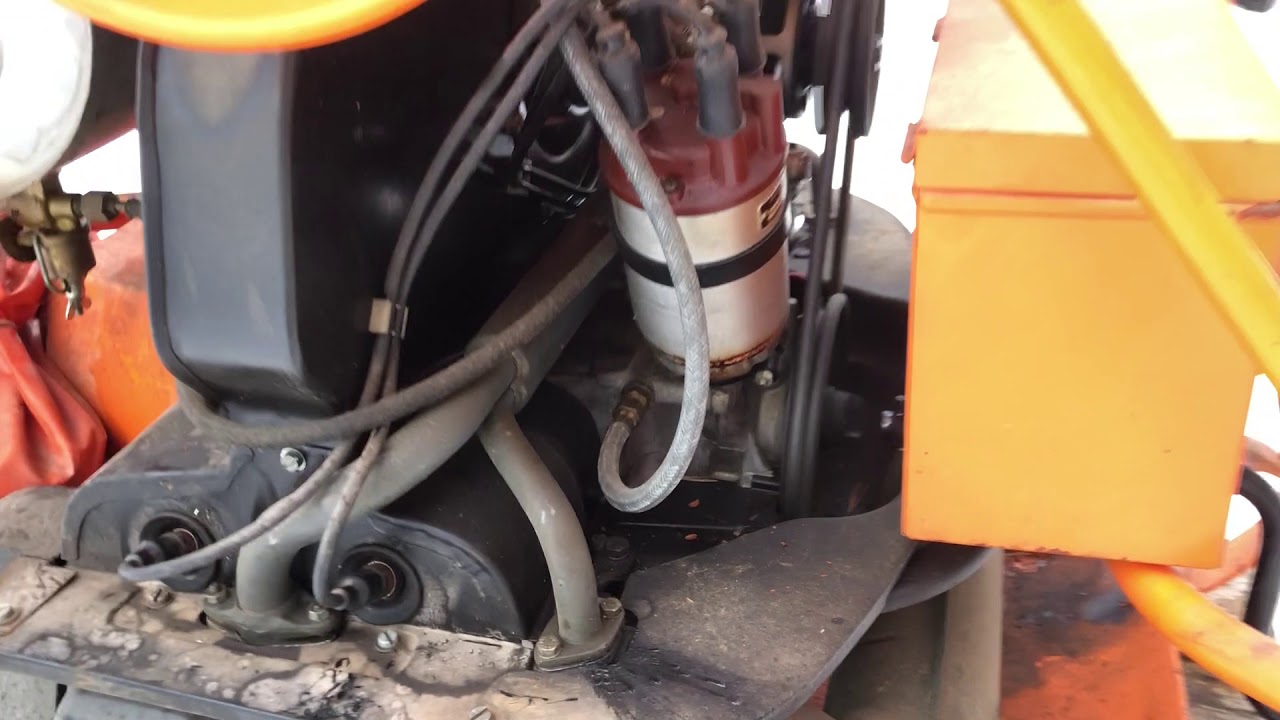 Bensindriven vattenpump Albin