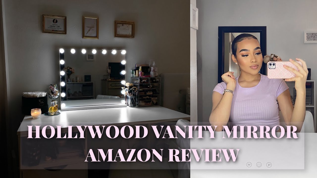 ЛУЧШЕЕ ГОЛЛИВУДСКОЕ ЗЕРКАЛО ДЛЯ ТУАЛЕТА НА AMAZON?? | ДОСТУПНОЕ ЗЕРКАЛО ДЛЯ МАКИЯЖА | НЕОБХОДИМЫЕ...