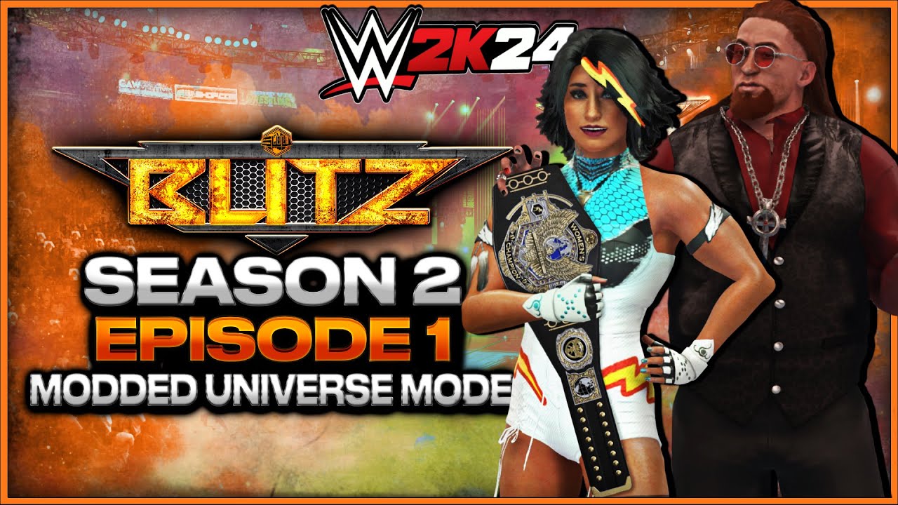 SWW Blitz | WWE 2K24 Modded CAW Universe Mode | S2 Ep. 1 (Season Premiere)