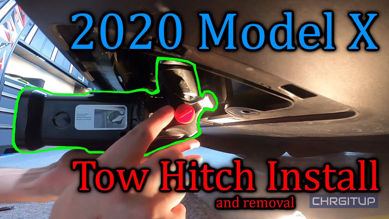 How To Install the Tesla Model X Tow Hitch!