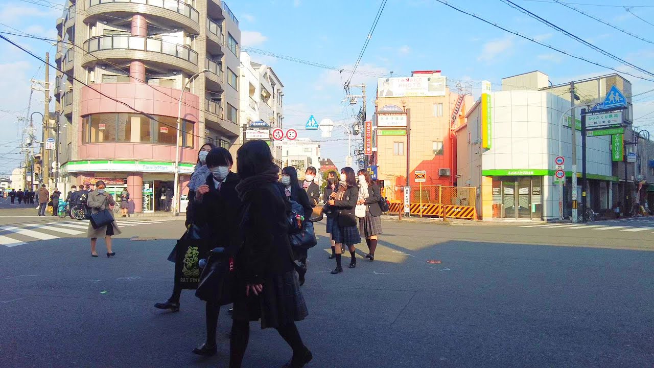阪急京都線 | 下校時間の相川駅