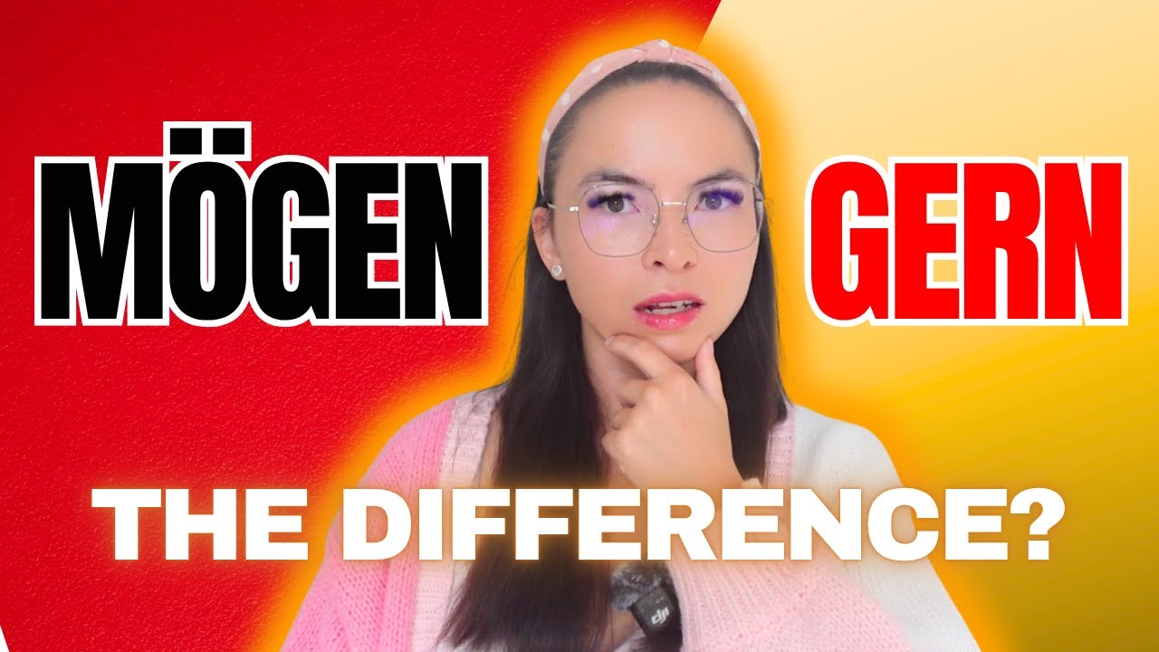 How to Say “I LIKE” in German 🇩🇪 Mögen vs. Gern