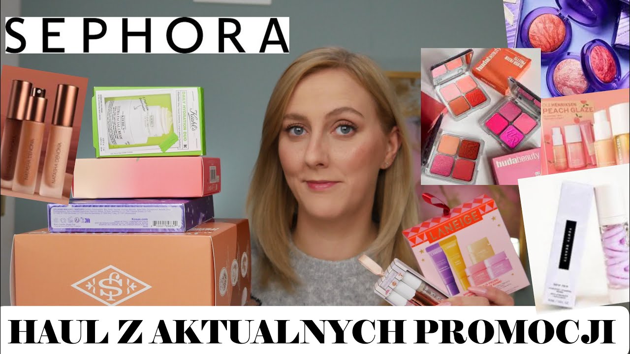 SEPHORA HAUL🛒 NOWOŚCI MAKIJAŻOWE I ZESTAWY ŚWIĄTECZNE | ZAKUPY Z AKTUALNYCH PROMOCJI🤩