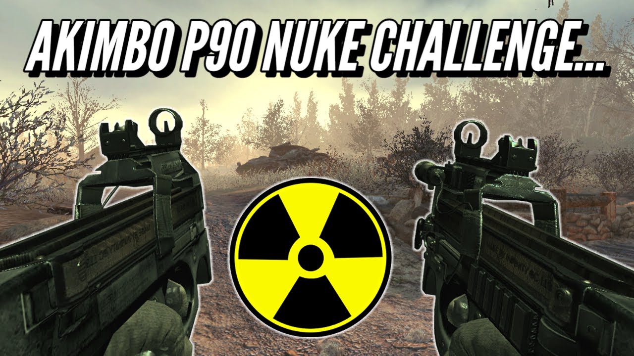MW2- Akimbo P90 Silencer Nuke Challenge In 2022..