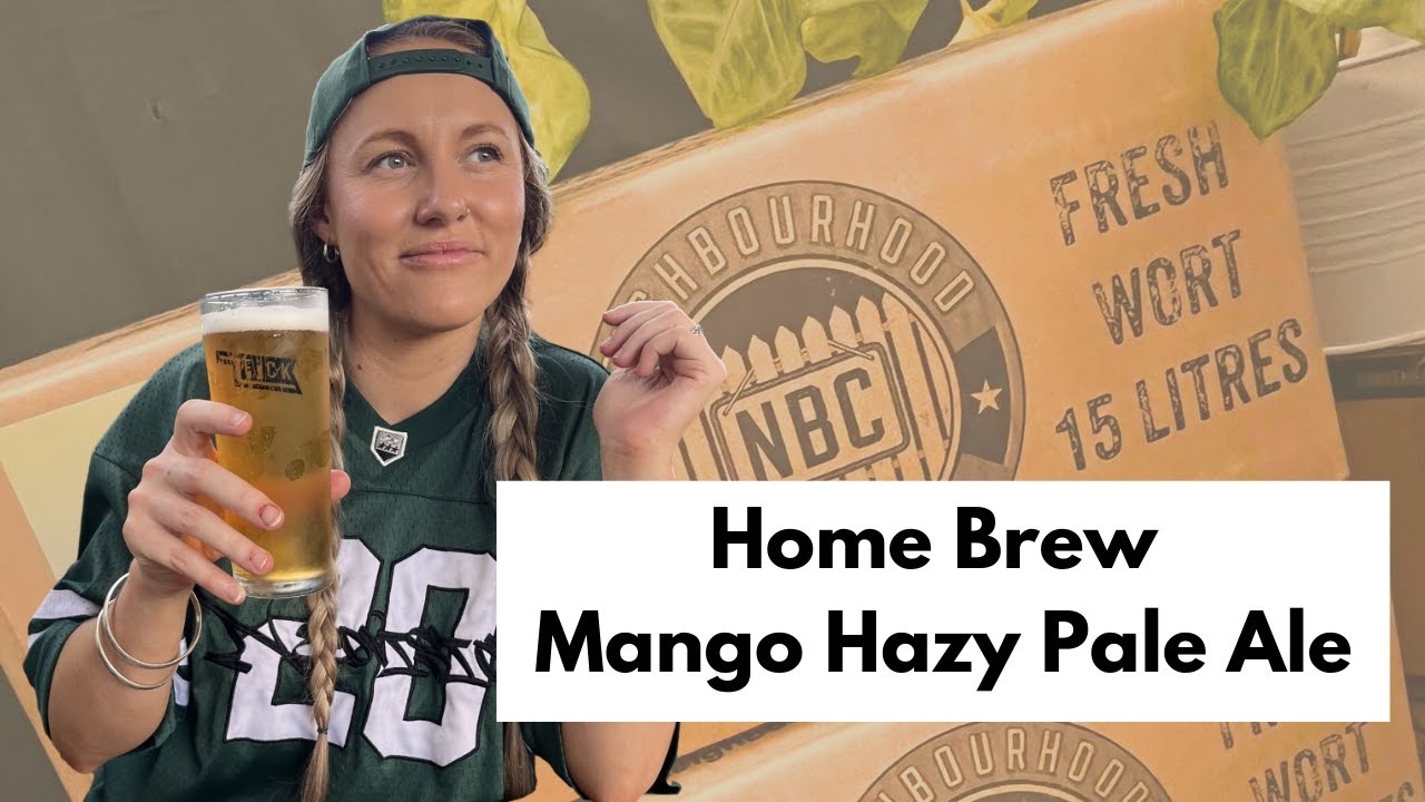 Набор для приготовления свежего сусла: мутный светлый эль со вкусом манго и сливок | Домашнее пив...