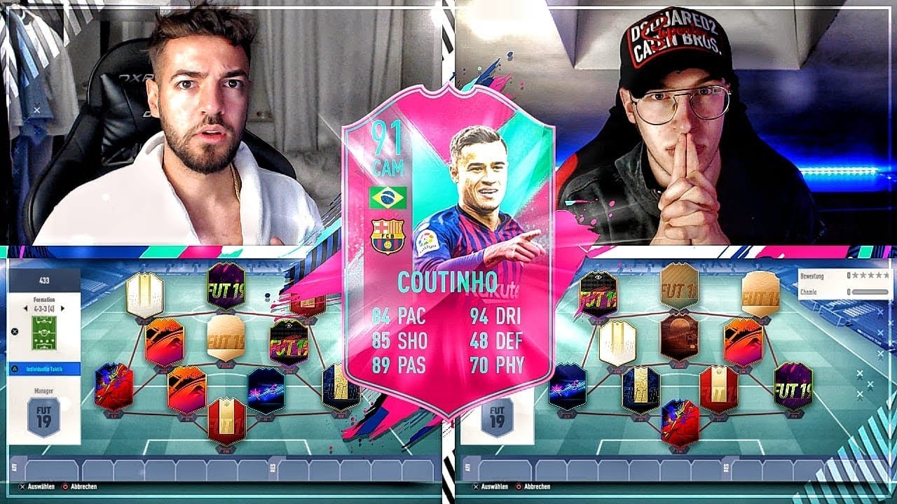 FIFA 19 FUT BIRTHDAY COUTINHO Squad Builder Battle