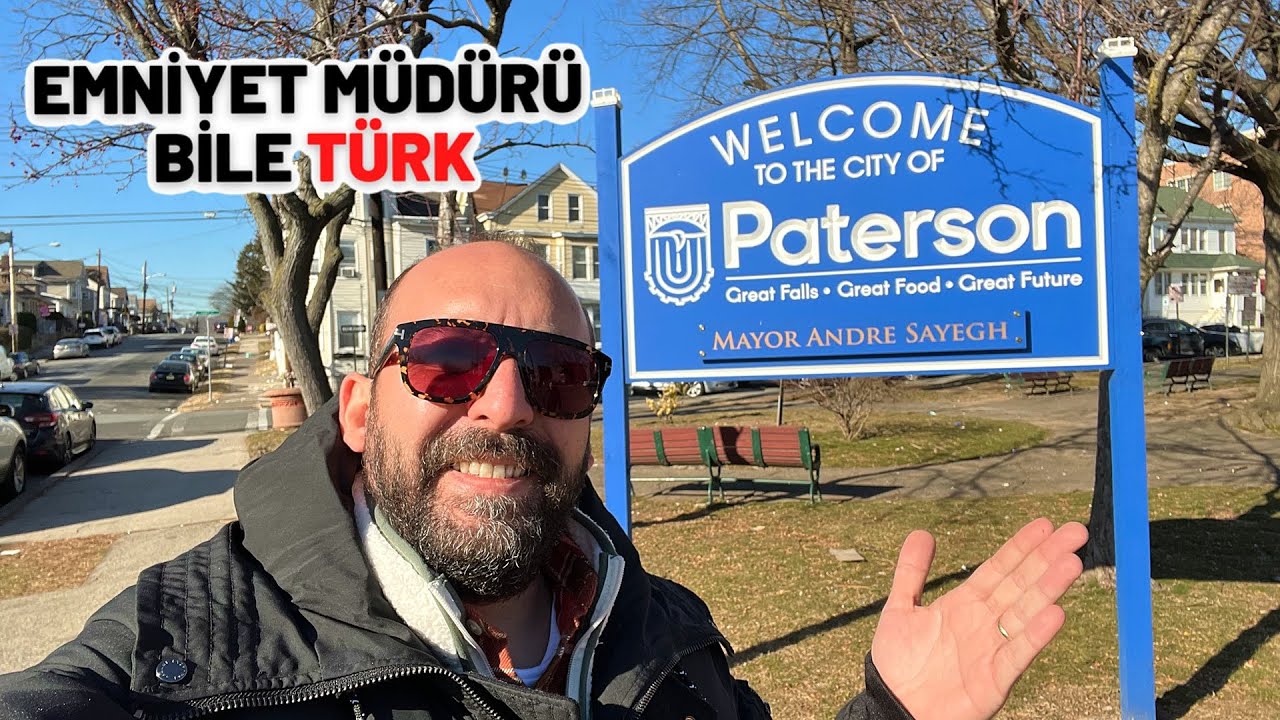 Amerika'da Türk Mahallesinde Bir Gün: Emniyet Müdürü Bile Türk | Paterson