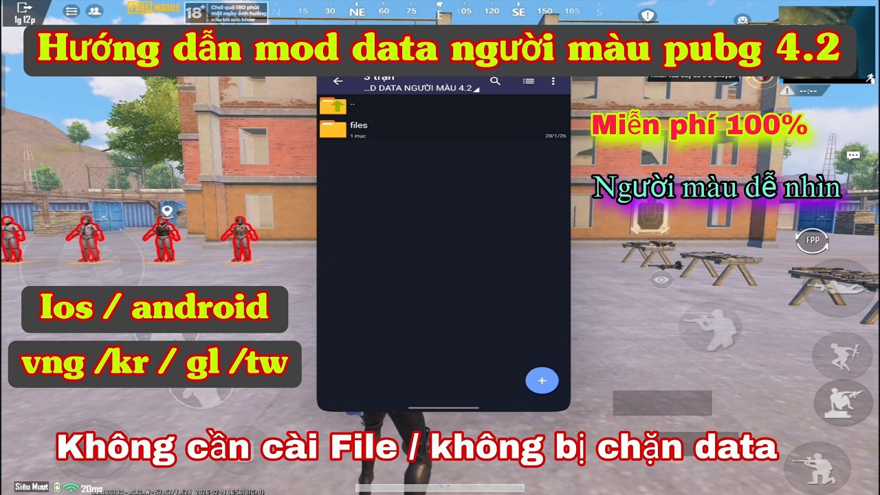 mod pubg mobile vng 4.2 | mod data pubg ,mod obb pubg, mod skin pubg