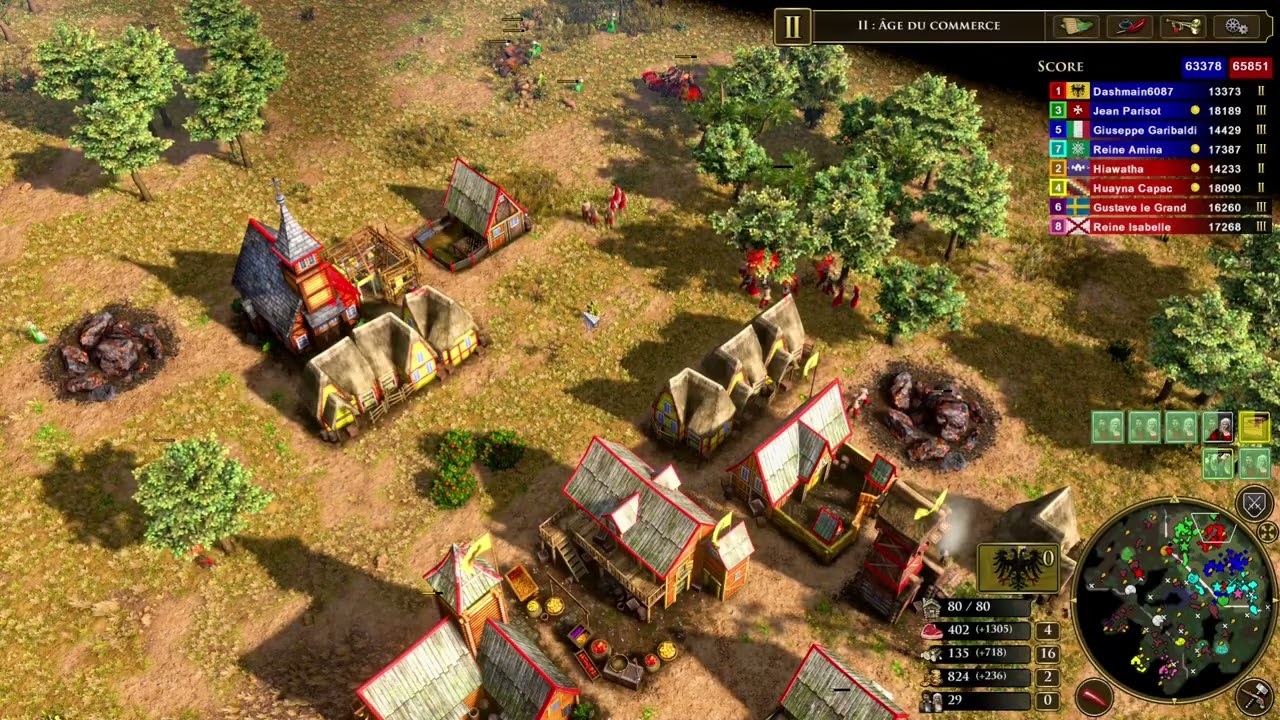 Escarmouche Allemands | Age of Empires III definitive edition