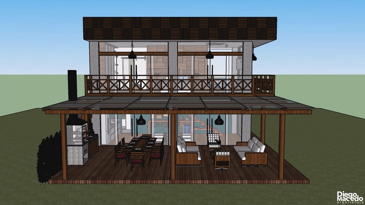 Projeto de Reforma - Casa do S&iacute;tio Por-do-Som - Diego Macedo Arquitetura