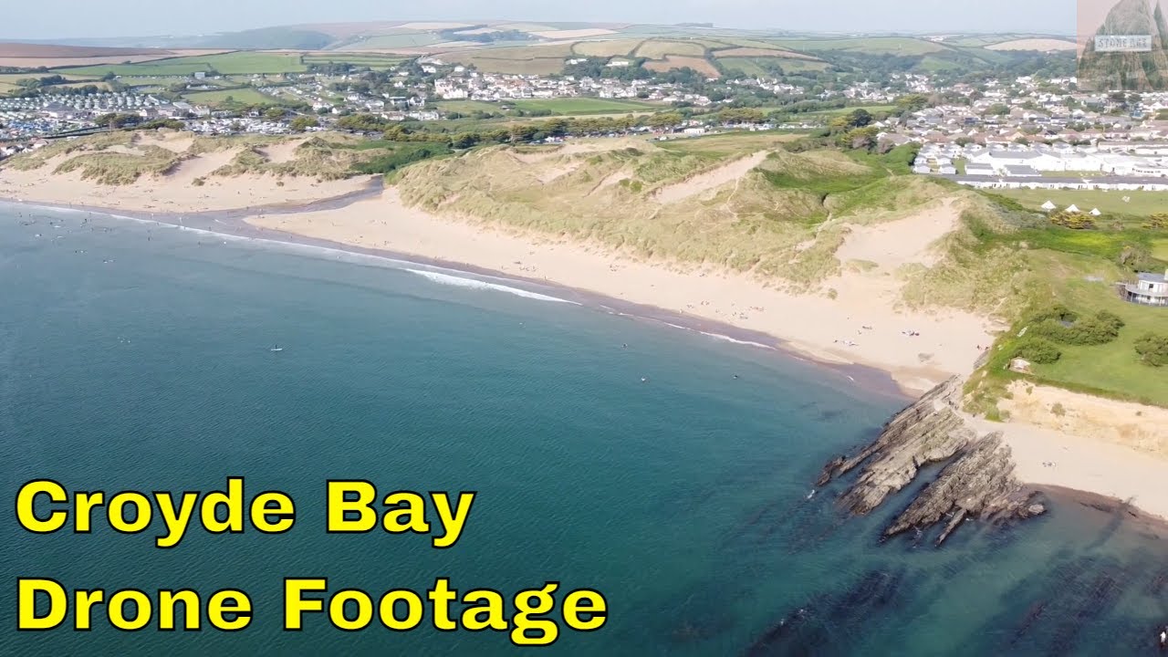 Drone Footage: Croyde Bay & Baggy Point, North Devon (Mavic Mini)
