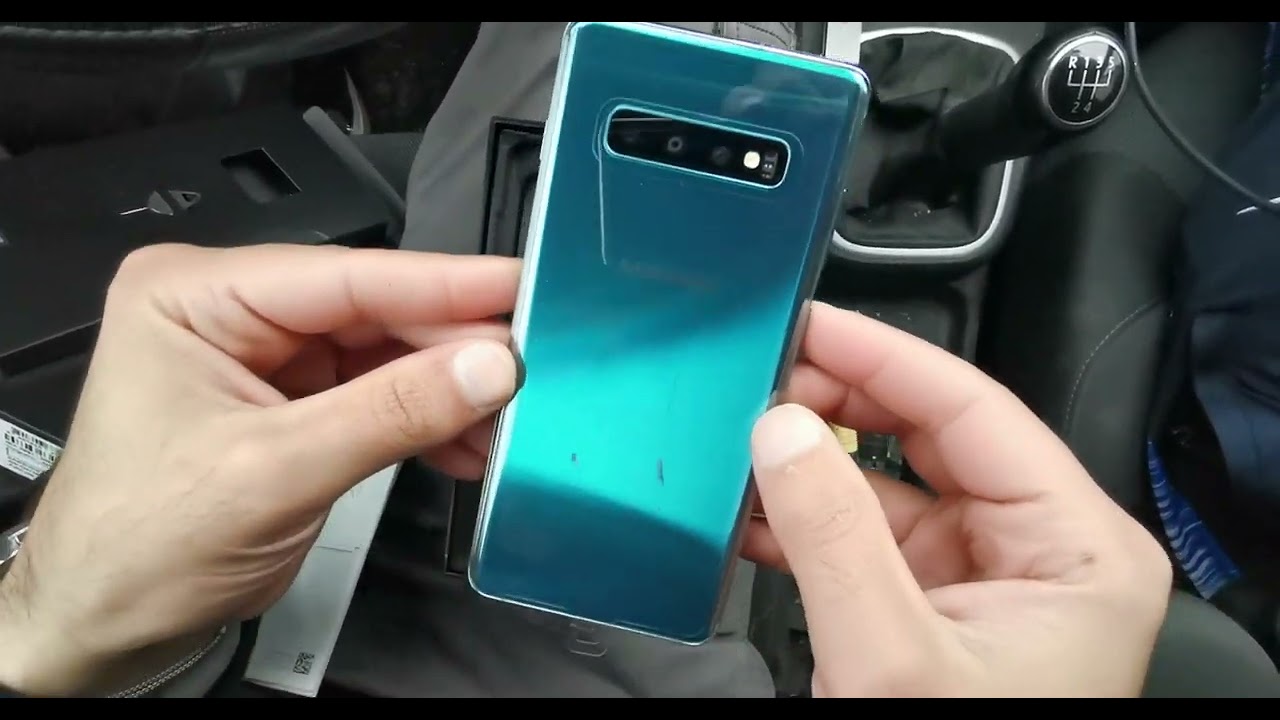 Samsung Galaxy S10+ Plus 128GB+8GB RAM SM G975F:DS Dual Sim 6 4