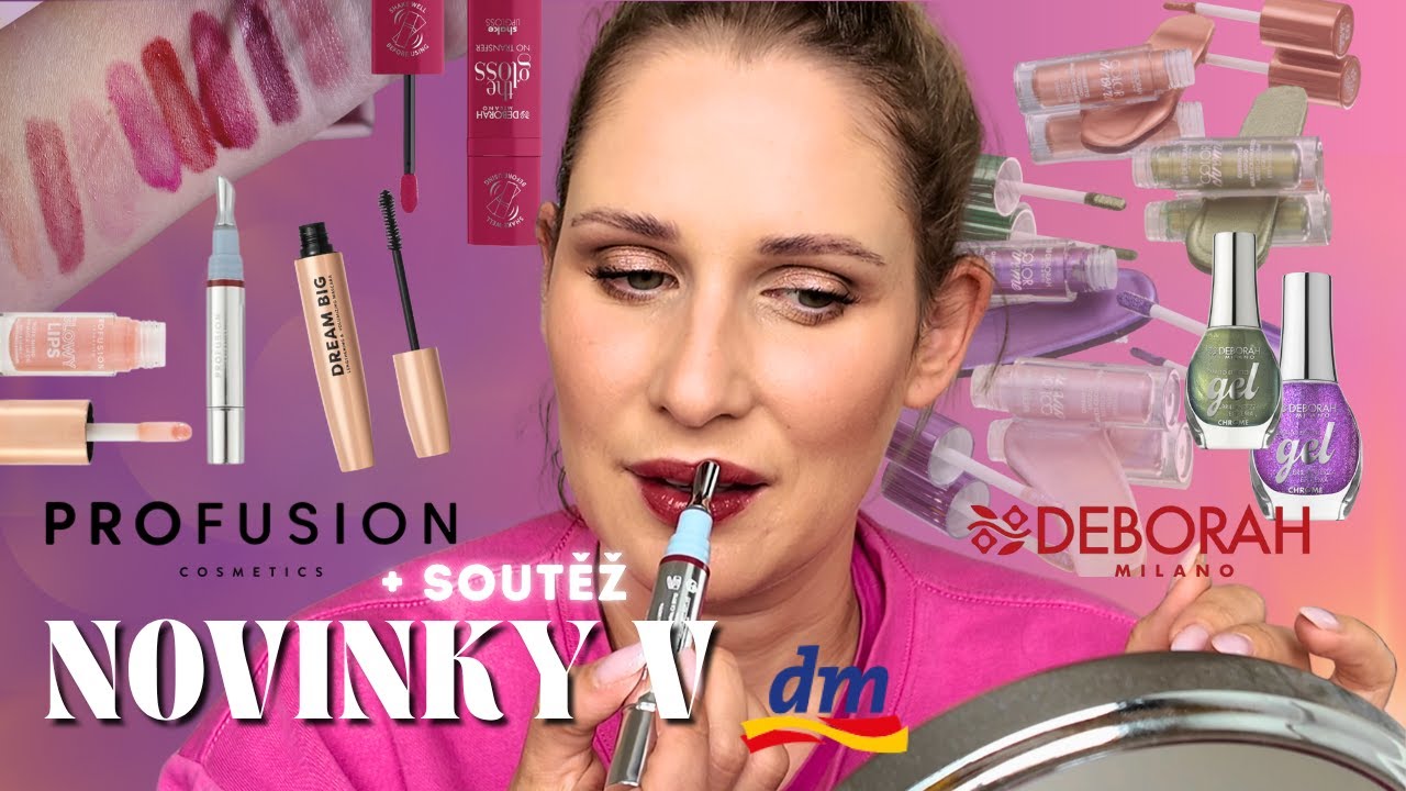 CO NAJDEŠ V DROGERII DM |NOVINKY PROFUSION A DEBORAH MILANO + soutěž 