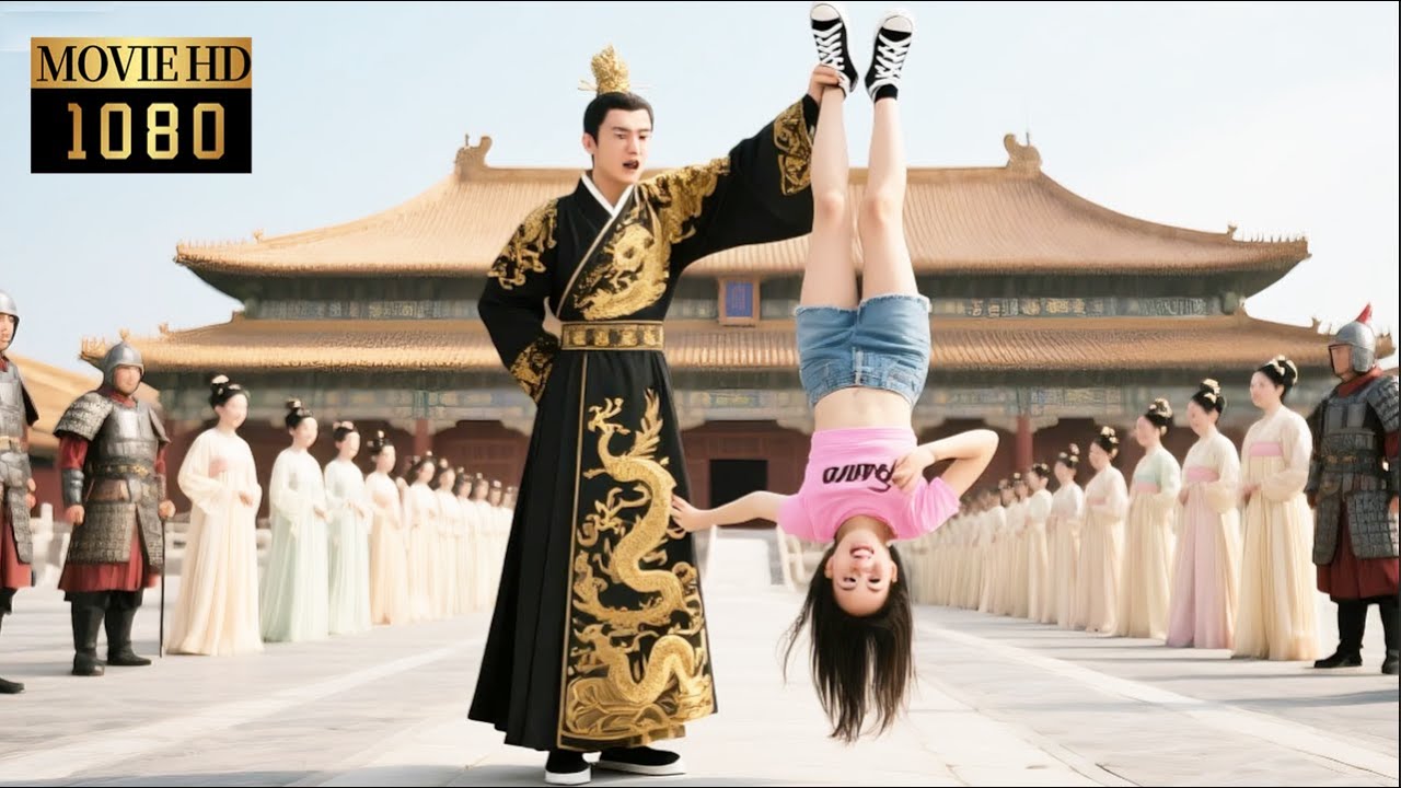 【MOVIE】🥰穿越少女從天而降，竟正好落入皇帝手中!【我迷人的反派皇帝 】#穿越 #逆袭