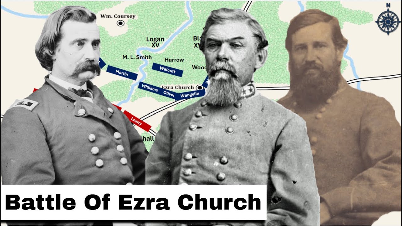 Battle of Ezra Church | Full Animated Battle Map