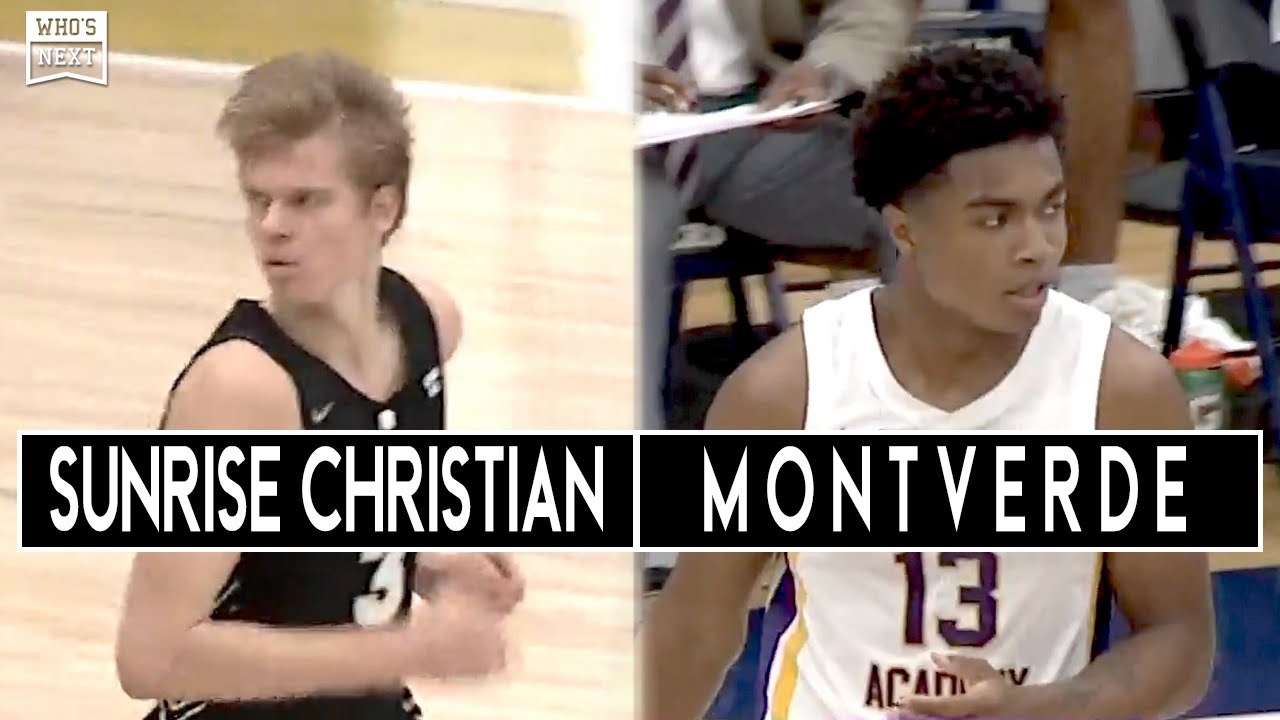Sunrise Christian (KS) vs Montverde (FL) - NIBC Championship - ESPN Broadcast Highlights