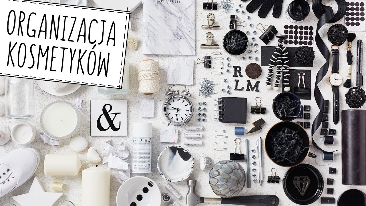 Metamorfoza toaletki - organizacja kosmetyków - roomtour ♡ Red Lipstick Monster ♡