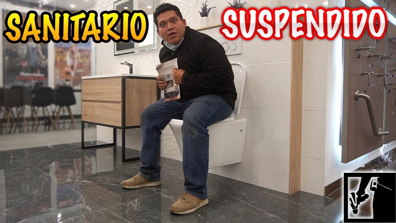 🚽 Sanitario FLOTANTE!! - ¿cómo se instala? 🚽 || Los Bestauradores