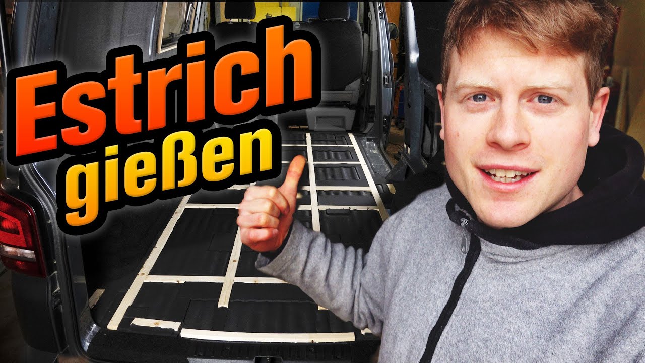 Bodenplatte und Dämmung - VW T5 4Motion | Lino