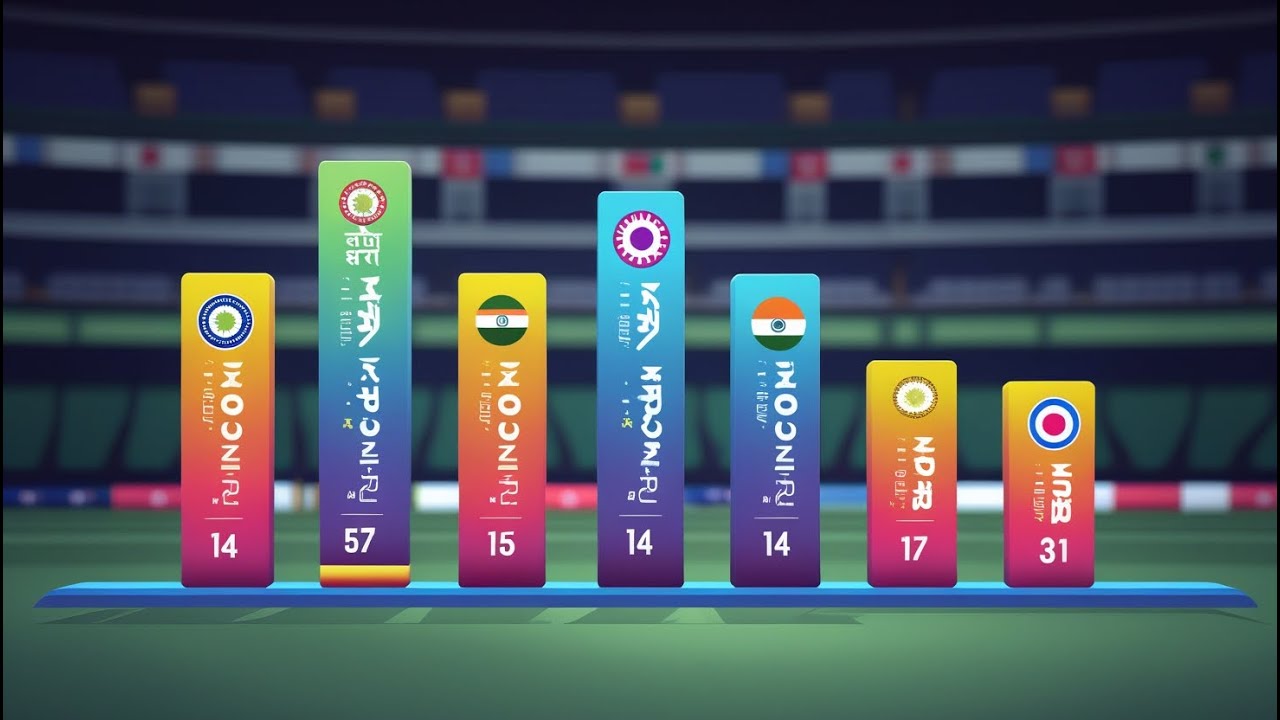 Top 10 ODI Cricket Batsman All Time  | Bar Race Animation