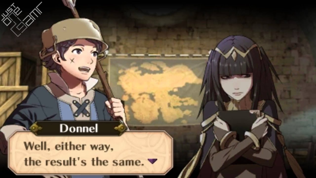 Fire Emblem Awakening - Donnel & Tharja Support Conversations