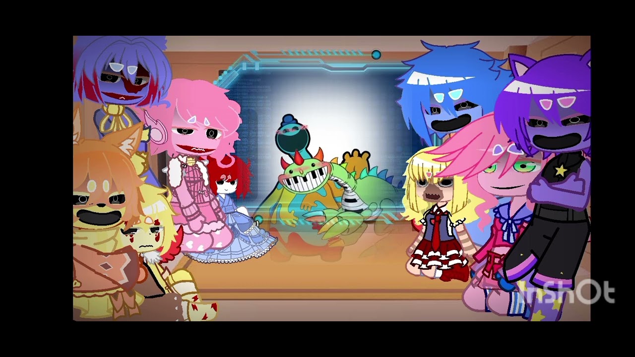 POPPY playtime react to chapter 4 2/2 |🇪🇦/🇧🇷/🇱🇷|