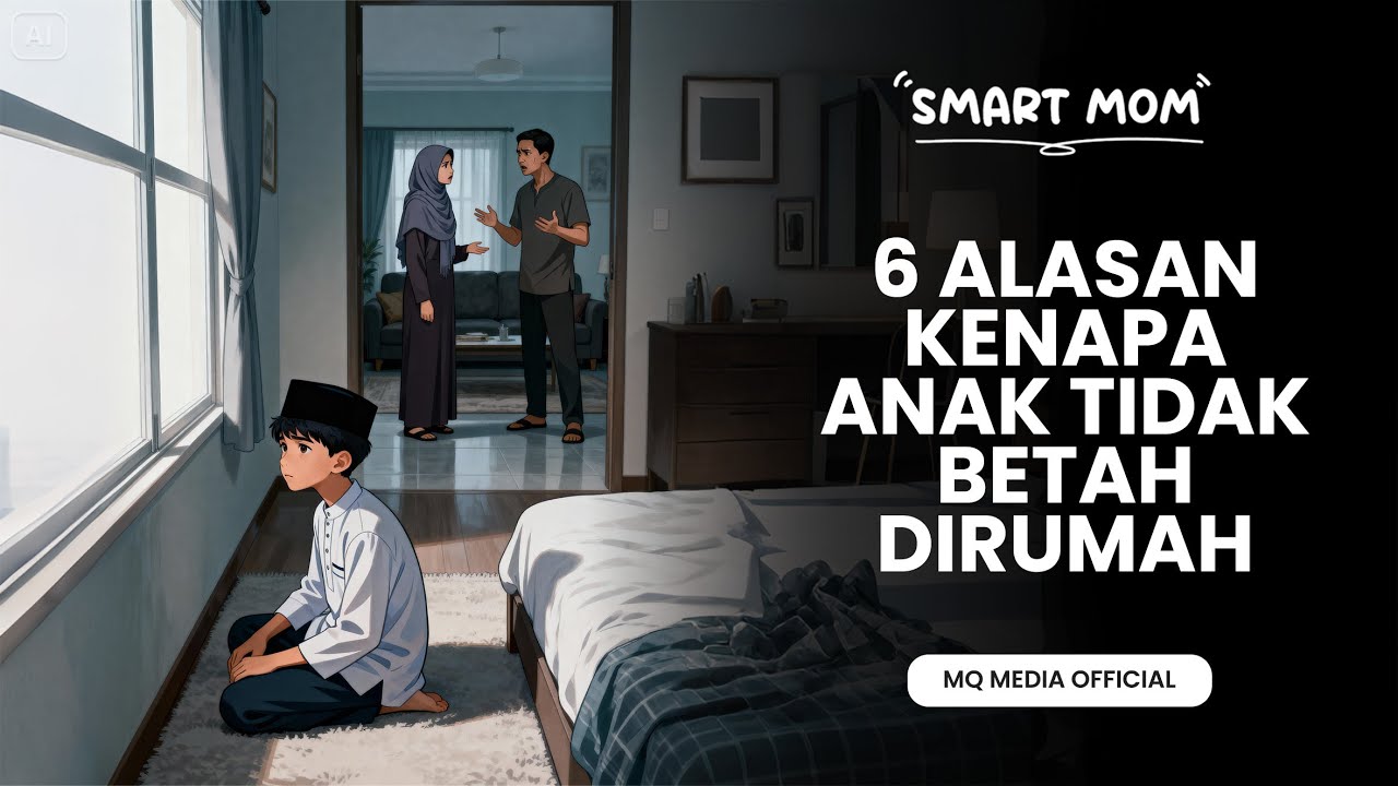 6 ALASAN KENAPA ANAK TIDAK BETAH DIRUMAH | PARENTING   - SMARTMOM