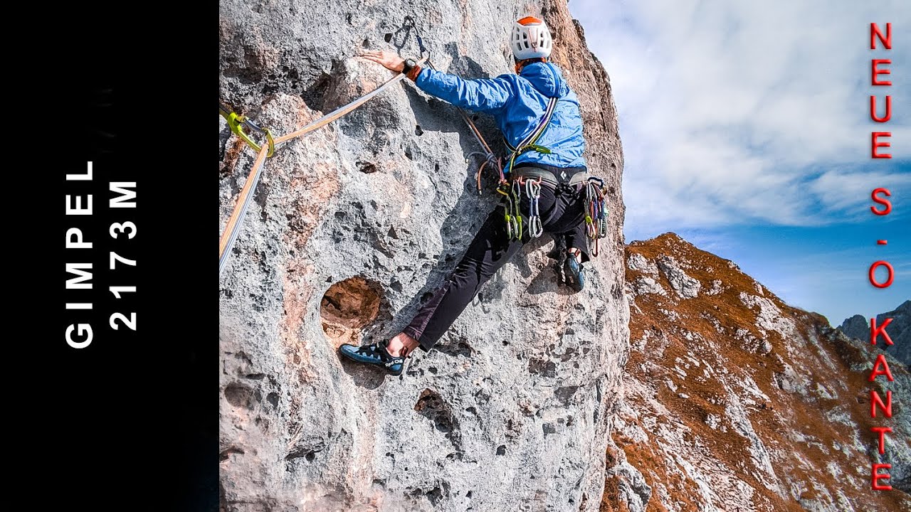 Gimpel 2173m I Alpinklettertour bei Föhn via Neue Südostkante