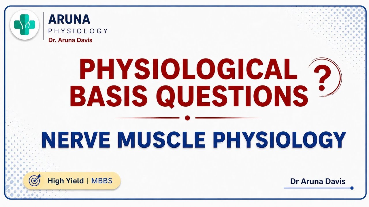 PHYSIOLOGICAL BASIS - NMP |Physiology | First year MBBS