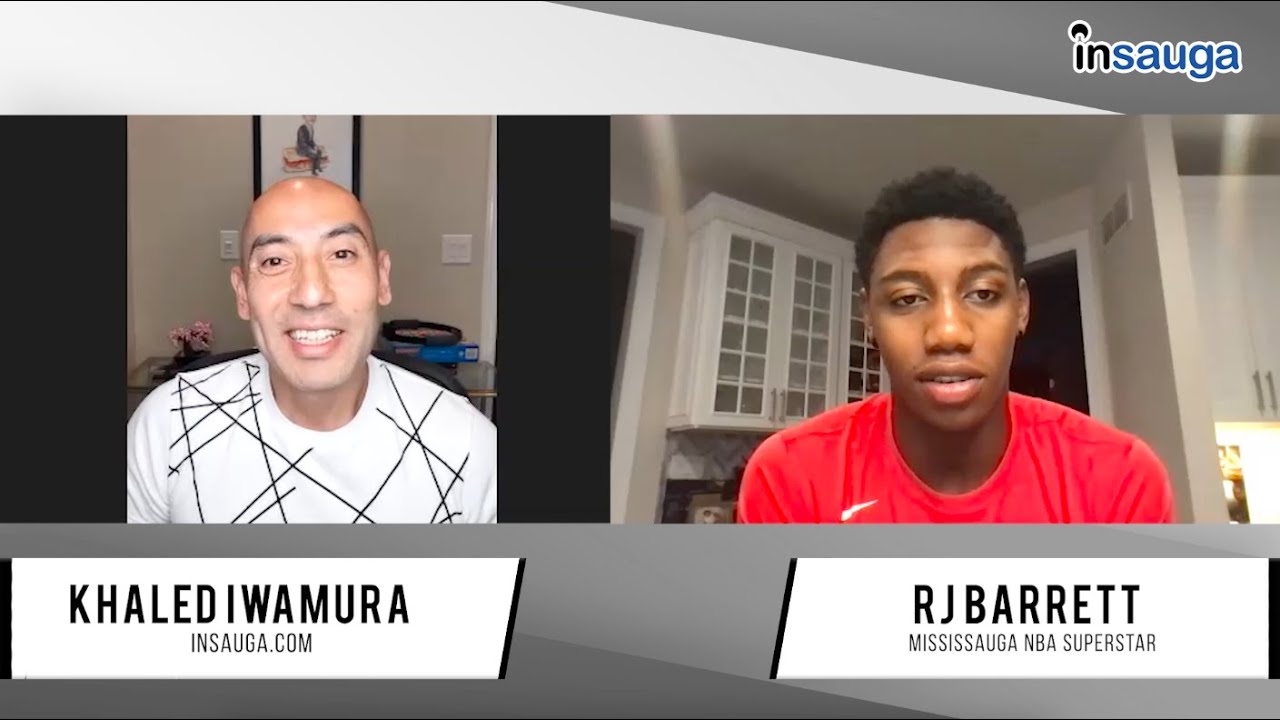 ONE ON ONE CHAT with Mississauga's NBA star RJ Barrett about his hometown