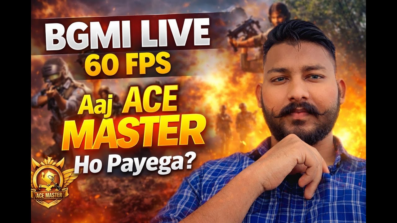 🔴  60 FPS BGMI Live Stream | dominater Promotion Today 💯@BattlegroundsMobile_IN