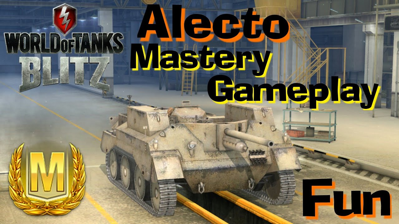 WOT Blitz Alecto Mastery Gameplay