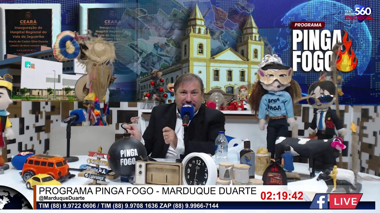 PROGRAMA PINGA FOGO - COM MARDUQUE DUARTE   🗓️ 20.02.2026