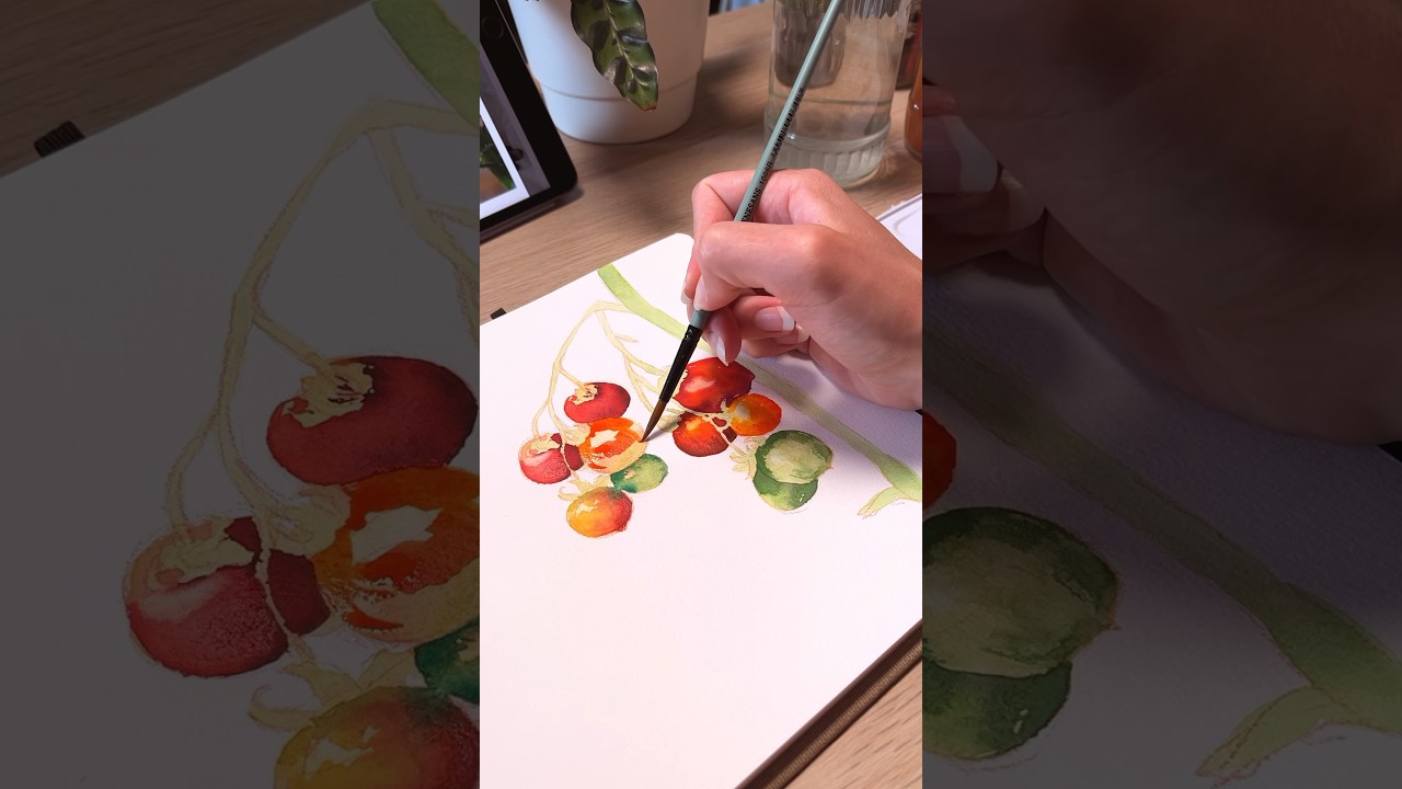 Namaluj ze mną pomidorki 😍🍅 