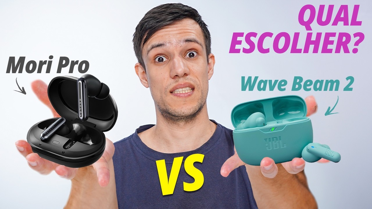 JBL Wave Beam 2 vs Haylou Mori Pro - Qual FONE VALE a PENA Comprar em 2026? Comparativo