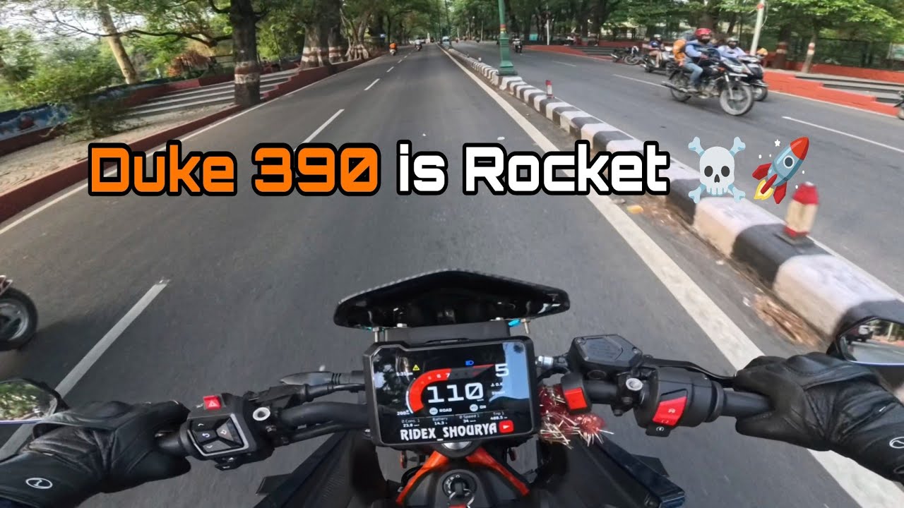 City Vlog on my KTM DUKE 390 2024 🔥❤️ | This machine is built different 🔥🚀 | #ktm #duke #motovlog