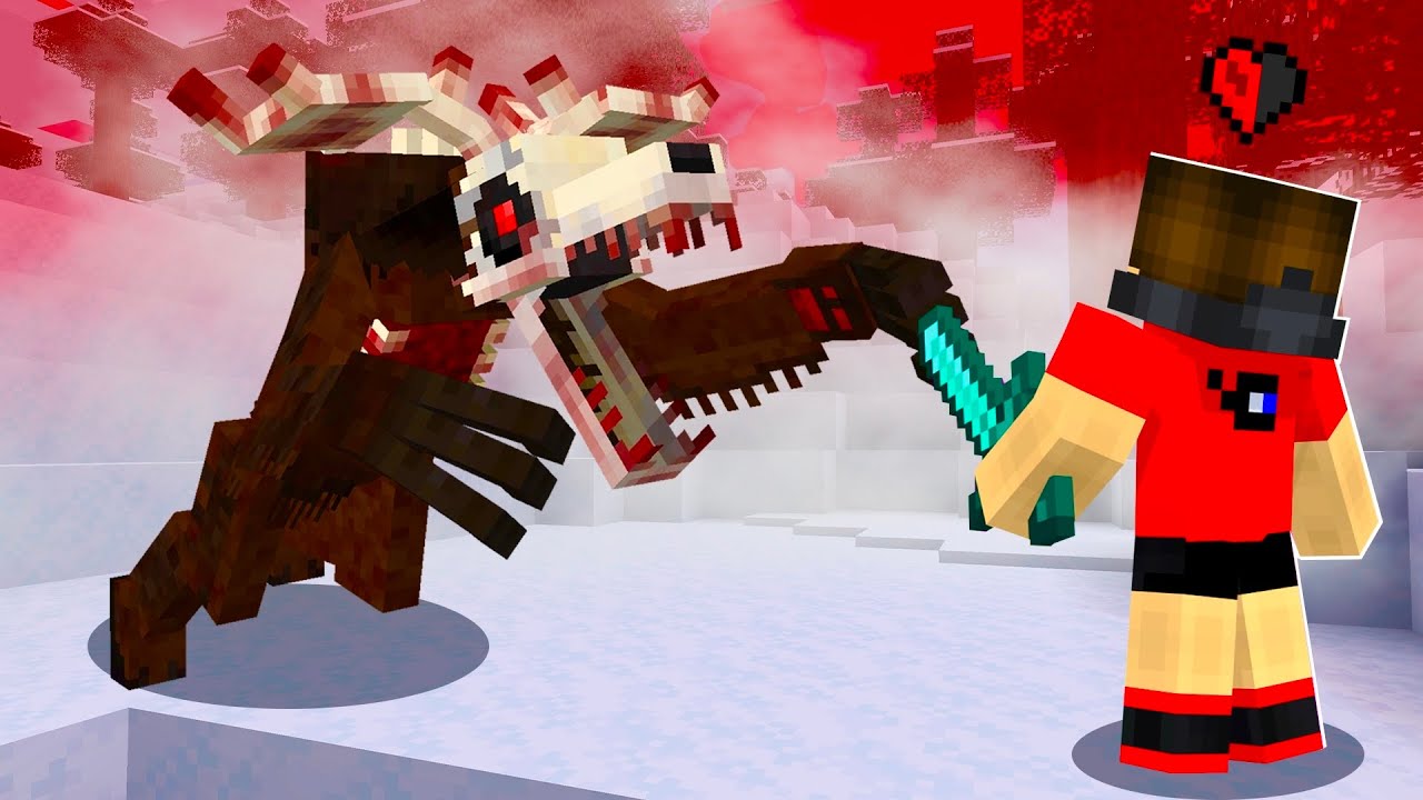 Tohle je DĚSIVÝ Wendigo v Minecraftu..