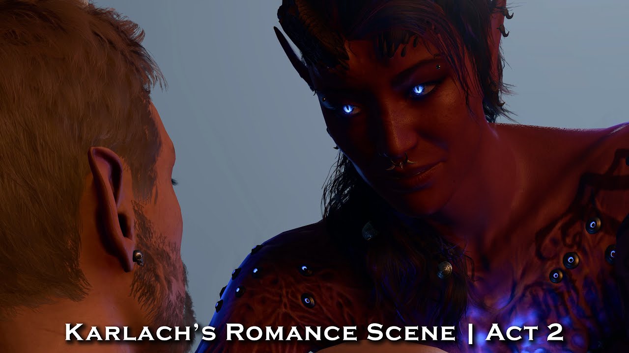 Karlach Romance Scene - Act 2 [All Choices/Outcomes]